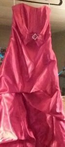 old prom dress it's a strapless wit corset back